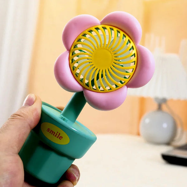 Summer New Handheld Mini Fan Portable USB Charging Convenient Creative Small Fans Catapult Pocket Hand-held Fan Wedding Gift