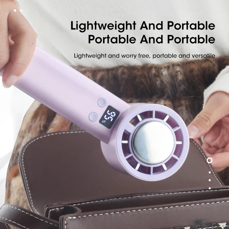 Summer outdoor creative adjustable pocket-sized air cooler cute portable handheld mini fan