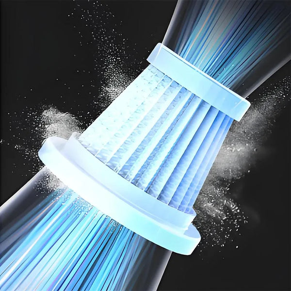 1 Set Car Mounted Vacuum Cleaner Handheld Powerful Suction Rechargeable Car and Home Dual Use Small Wireless Vacuum Cleaner