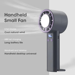 Summer outdoor creative adjustable pocket-sized air cooler cute portable handheld mini fan