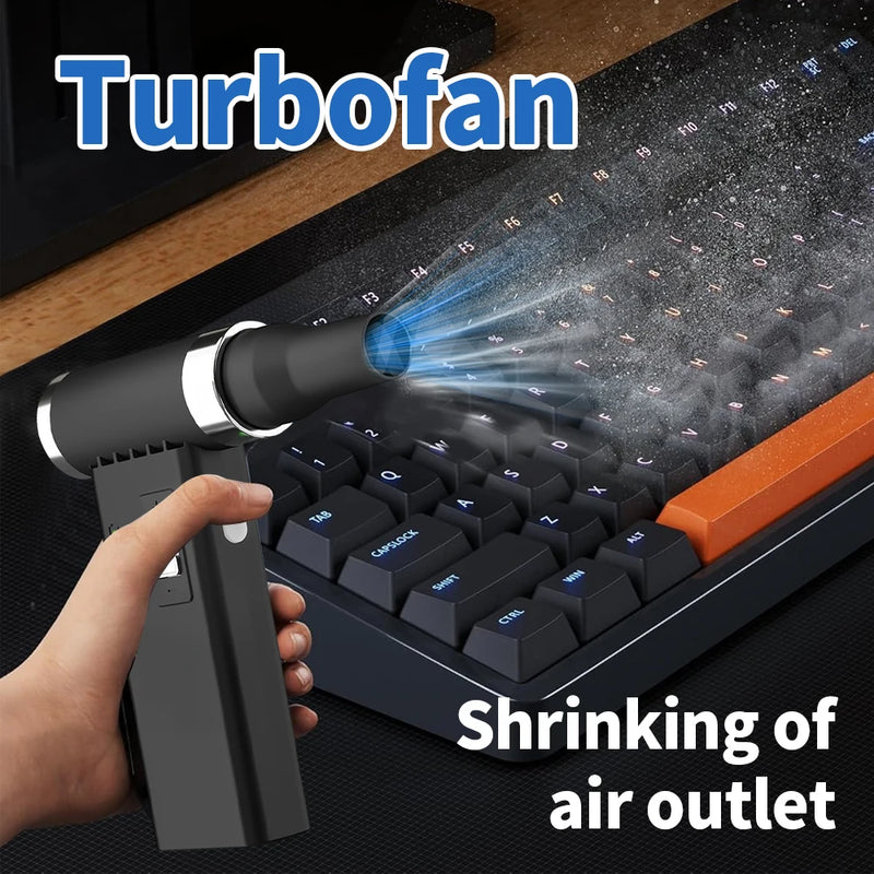 Violent fan 130000RPM powerful fan cleaner dust collector high-speed strong wind 53m/s brushless vortex jet fan