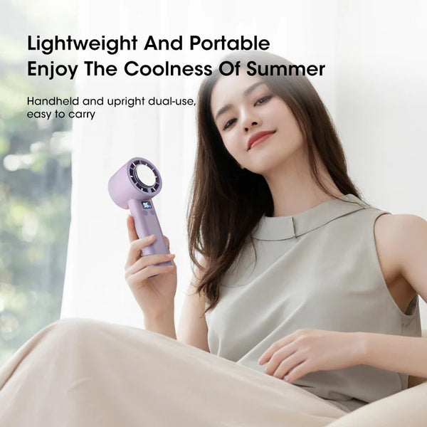 Summer outdoor creative adjustable pocket-sized air cooler cute portable handheld mini fan